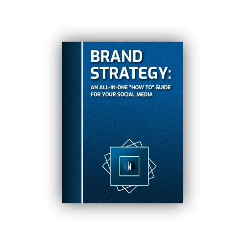 A graphic design of a how to guide for your social media by The Nomad Official.